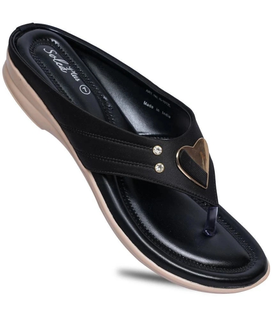 Paragon Black Floater Sandals - None