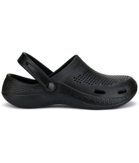 Bersache - Black Mens Clogs - None