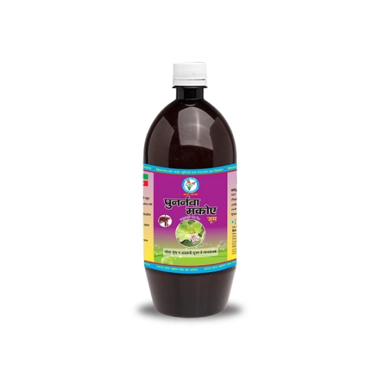 Bharat Gram Udyog Punarnava Makoy Juice - Kidney & Eye Health Support, 1 L