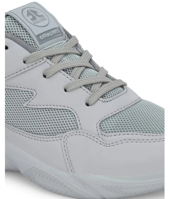 OFF LIMITS - Light Grey Womens Running Shoes - None