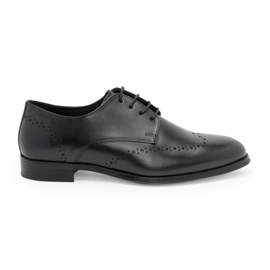 Red Tape Formal Derby Shoes for Men | Real Leather Shoes With Low-cut Pattern