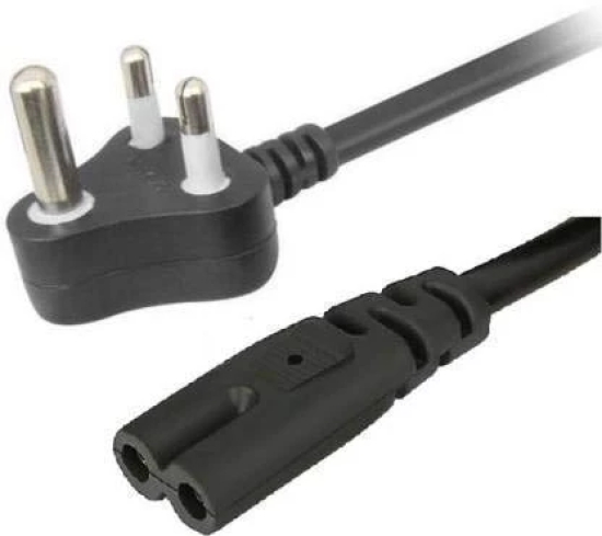 Lapster Accessories Power Cable Cord 2 Pin Laptop Adapter (Heavy) 1.5 M - 1 Piece