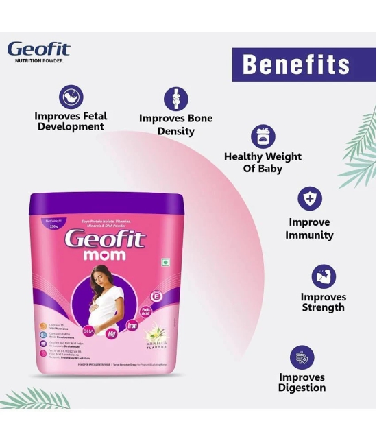 GEOFIT Mom Protein Powder 250 gm Pack of 2