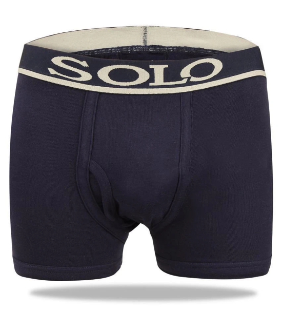 Solo Pack of 3 Cotton Mens Trunks ( Multicolor ) - 100