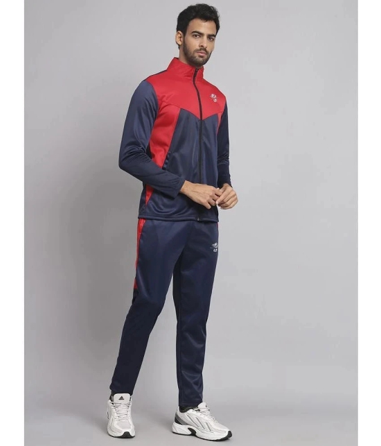 Glito - Multi Polyester Slim Fit Mens Tracksuit ( Pack of 1 ) - None