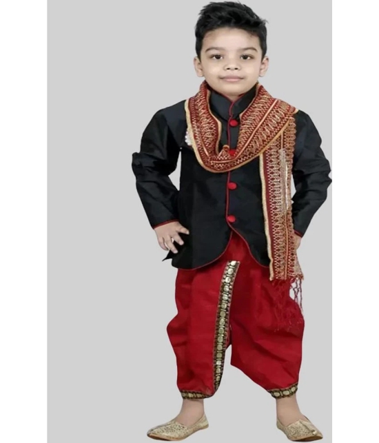 Baby Boys Dhoti Kurta Set - None