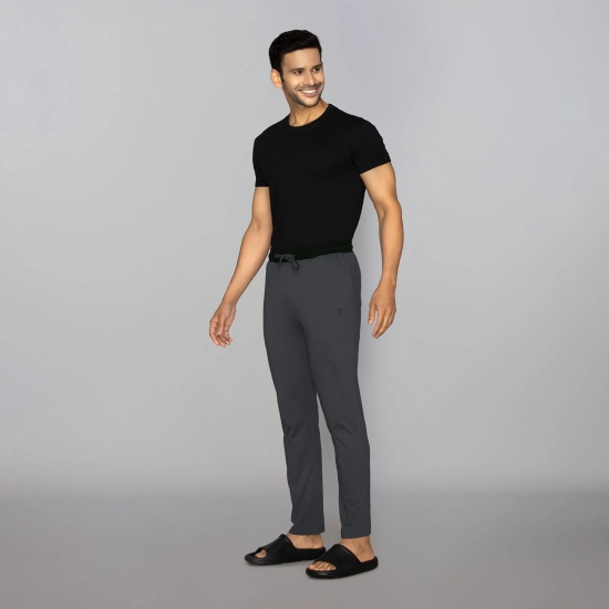 Nova Cotton Rich Track Pants Anchor Grey M