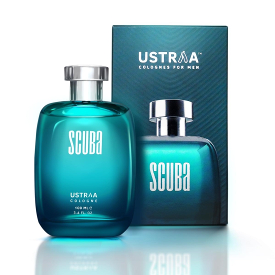 Ustraa Scuba Cologne - 100 ml - Perfume for Men