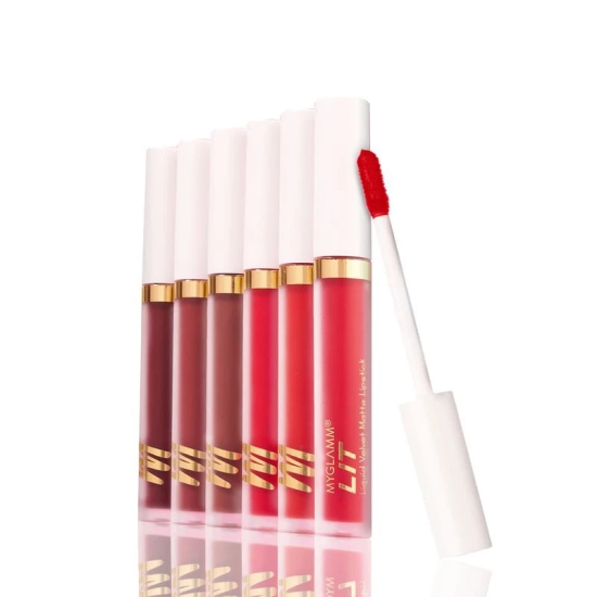 LIT Velvet Matte Lipstick Pack of 2 Exclusive Combo