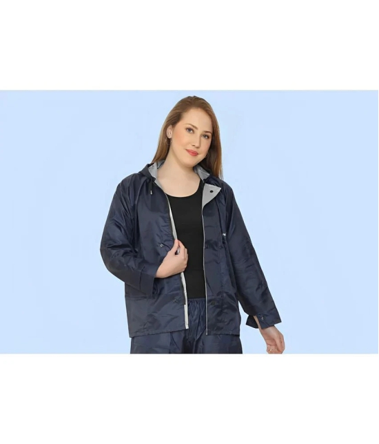 AKTIF Raincoat Set - Navy - None