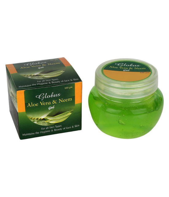 Globus Aloe Gel & Globus Aloe Face Wash Combo Pack of 2