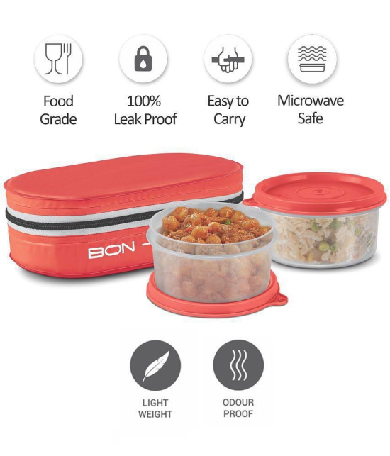 Milton - Red School Lunch Boxes ( ) ml