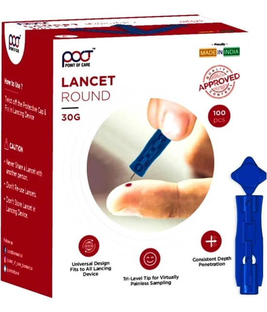 Infopia 100 strip & Lancet 100 Test Strips