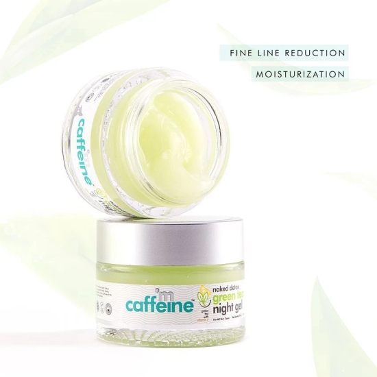 mCaffeine Naked Detox Hydrating Green Tea Night Gel (50 ml)