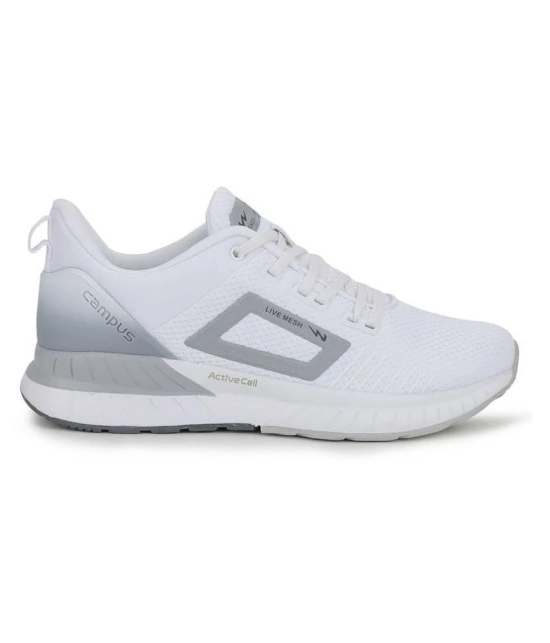 Campus EVOK White  Mens Sports Running Shoes - None