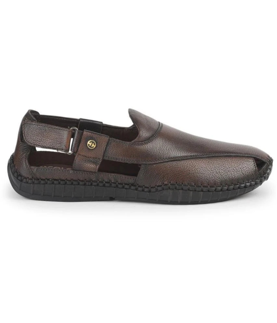 Liberty - Brown Mens Sandals - None