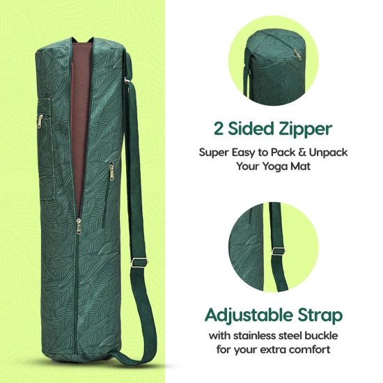 Yoga Mat Side Bag-Green