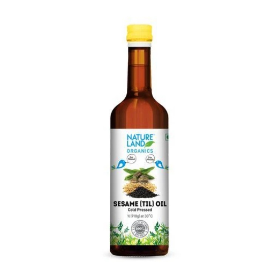 Natureland Organics Sesame Oil, 1 L