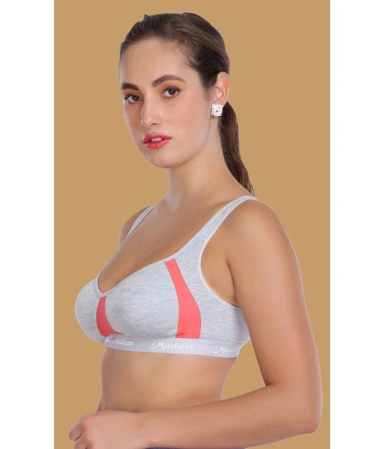 Madam - Coral Cotton Lightly Padded Womens Push Up Bra ( Pack of 1 ) - None