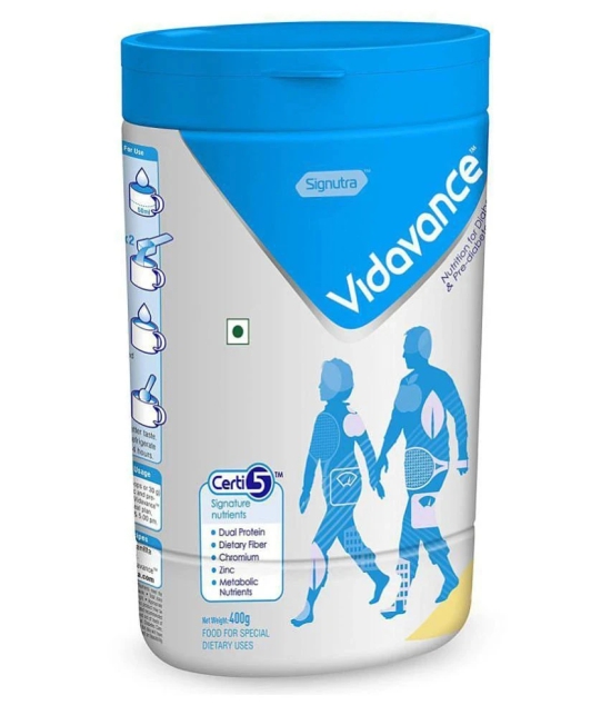 VIDAVANCE Advanced Nutrition for Diabetes & Pre-Diabetes 200g Nutrition Drink for Adult 200 gm