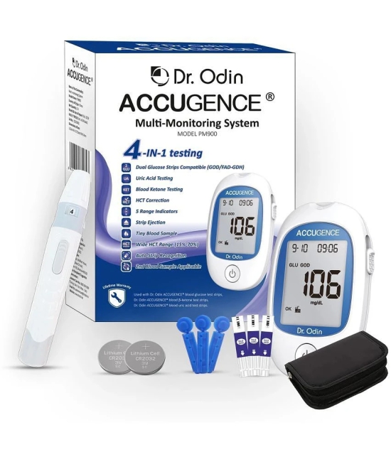 DR. ODIN PM900 White Glucometer