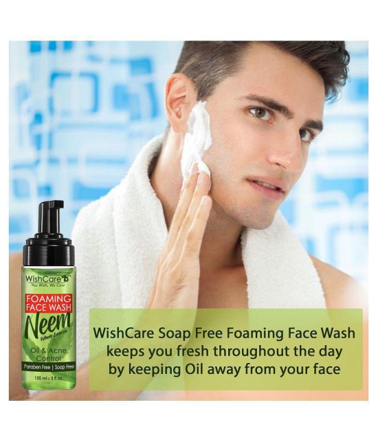 WishCare Foaming Neem Face Wash Lotion 150 ml