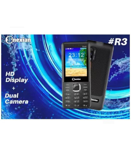 Snexian ROCK R3 Dual SIM Feature Phone Black