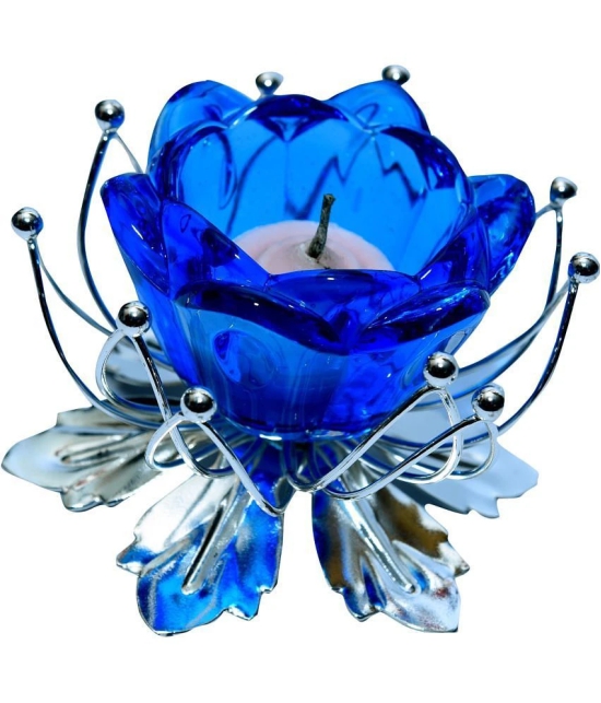 Sigaram - Blue Votive Candle ( Pack of 1 )