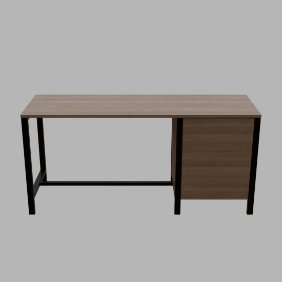 GAYLE Office Desk in Beige finish-White