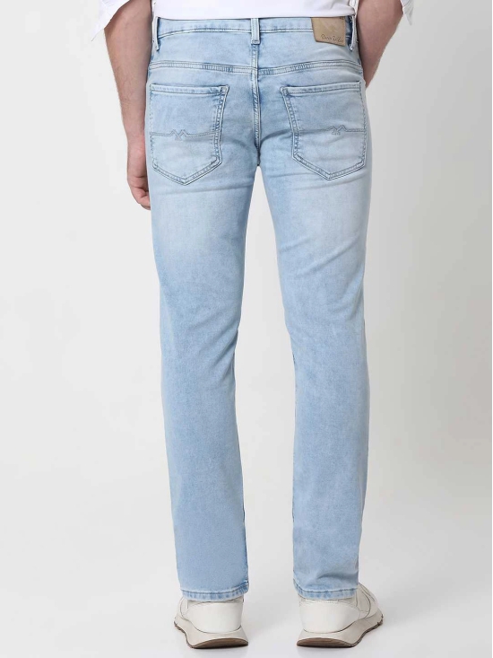 Light Blue Super Slim Fit Denim Deluxe Stretch Jeans