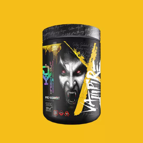 Vampire Pre-Workout: Energize Your Workouts-Fruit Punch / 500 Gram