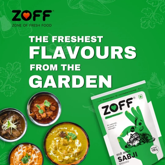 Zoff Sabji Masala with Premium Zip Lock Pouch 50 g