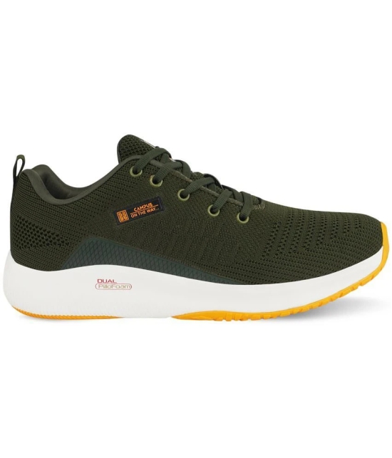 Campus - Green Mens Sports Running Shoes - None