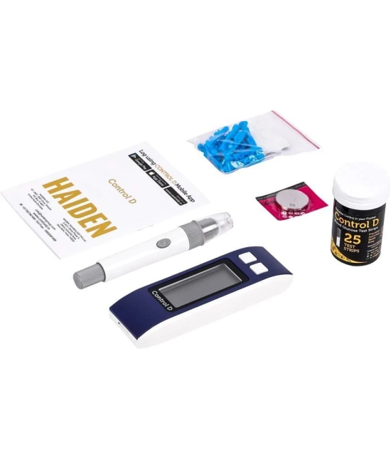 Control D - 25 Strips with Glucometer