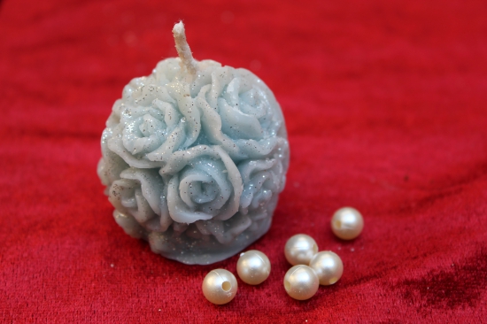 PRERUP  MINI ROSE BALL CANDLE