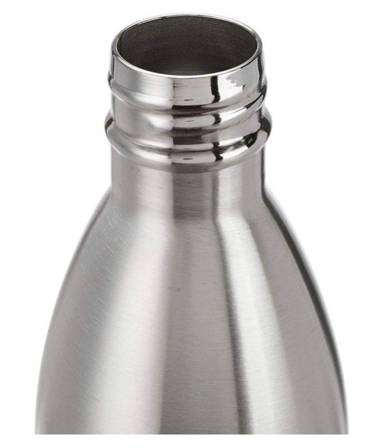 Shuangyou Silver 500 mL Hot and Cold Steel Water Bottle set of 1 - Silver