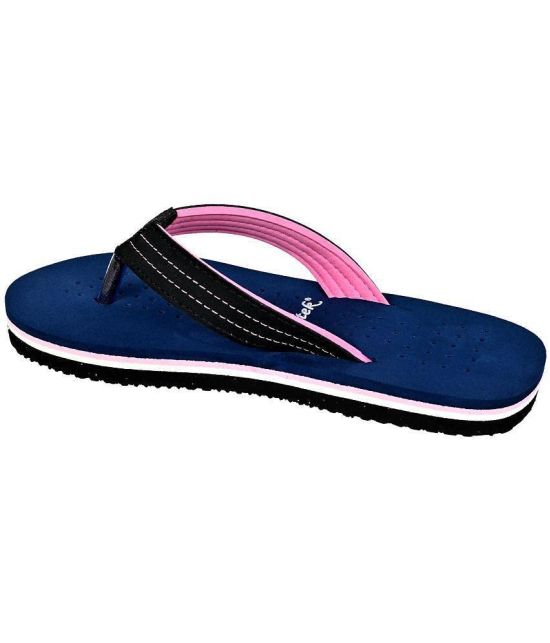 Altek - Navy Blue Womens Flip Flop - None