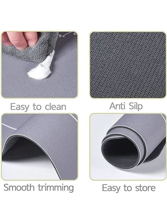 croon - Anti-skid Rubber Door Mat ( 60 X 40 cm ) Single - Assorted - Assorted