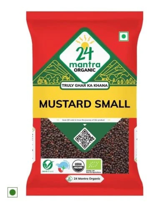 24 Mantra Mustard Small, 100 Gm