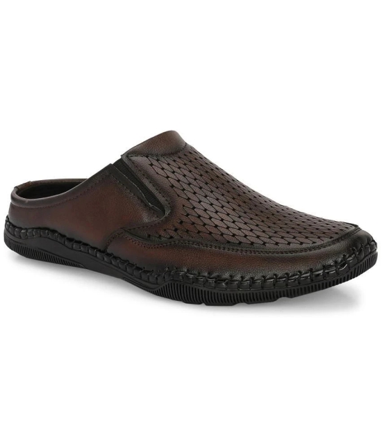 Bucik - Brown Mens Sandals - None