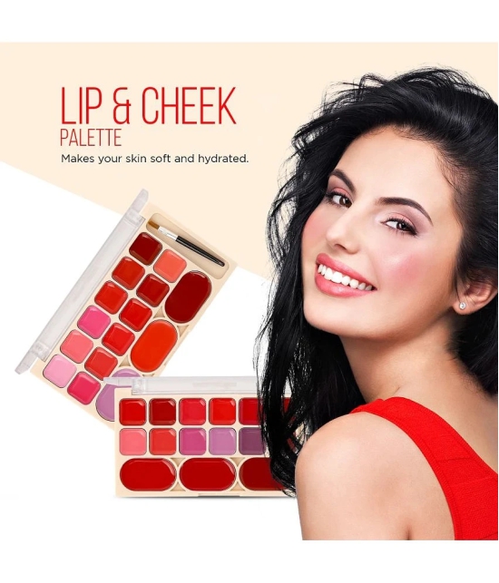 shryoan Lip Palette 16 Colours