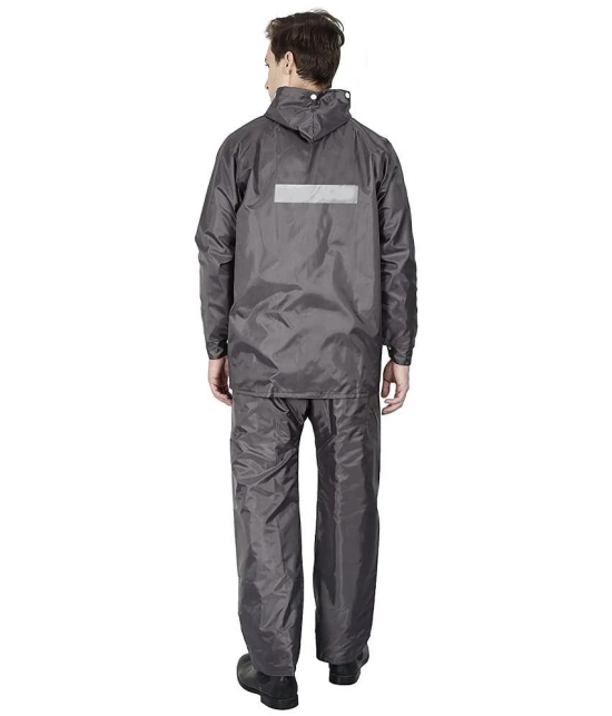 Goodluck Raincoat Set - Grey - None