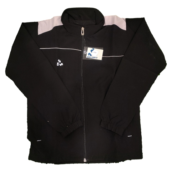 GS SPORTS Men Casual Jacket-BLACK GRAY