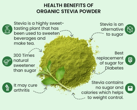 Organic Stevia Powder - 100 g