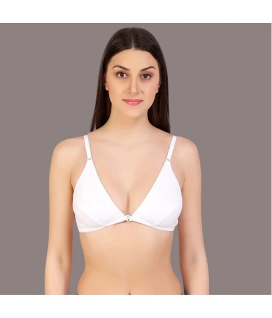 Desiprime - Multicolor Cotton Non Padded Womens Everyday Bra ( Pack of 3 ) - None