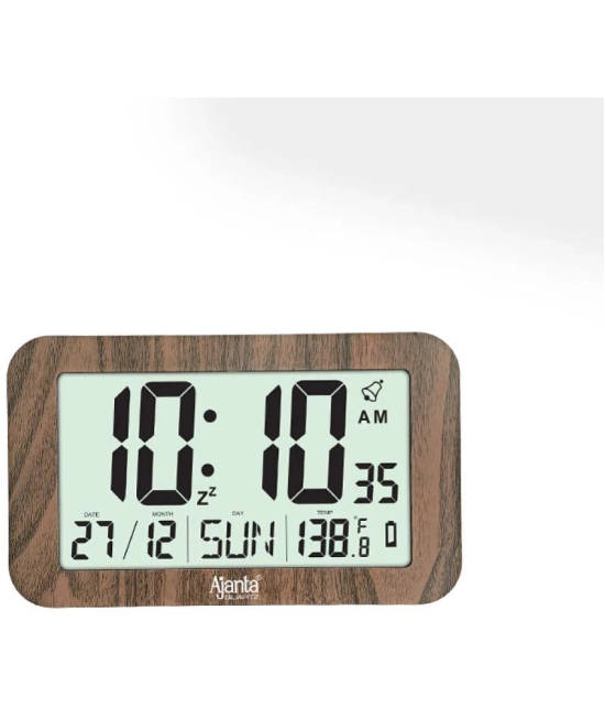 Ajanta Rectangular Digital Wall Clock