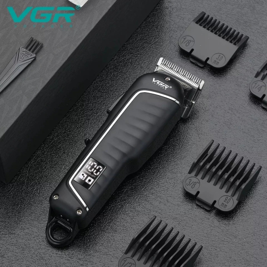 VGR V-683 Hair Clipper For Men Black-VGR V-683 Hair Clipper For Men, Black