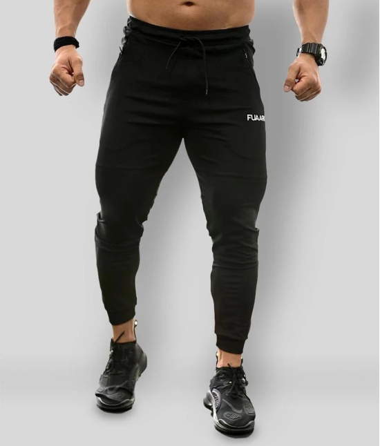 Fuaark - Black Polyester Mens Sports Joggers ( Pack of 1 ) - S