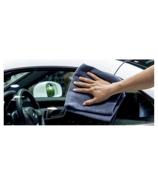 INGENS Microfiber Cloth for Car Cleaning and Detailing, Dual Sided, Extra Thick Plush Microfiber Towel Lint-Free,  250 GSM, 40cm x 40cmÂ PACK OF 5