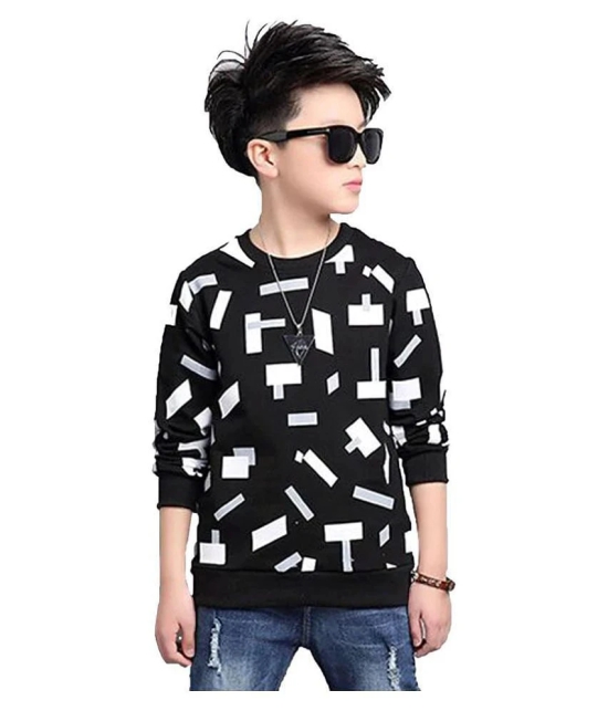 FORCE Kids Cotton Tshirt Black::White::Grey 8-9 Years - None